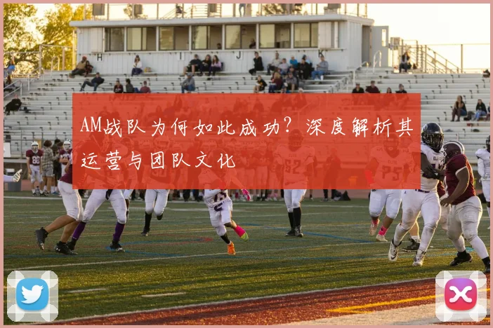 AM战队为何如此成功?深度解析其运营与团队文化