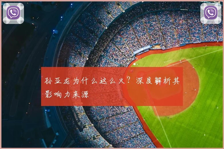 孙亚龙为什么这么火？深度解析其影响力来源